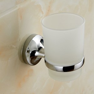 Modern Eco-Friendly <b>Silver</b> Zinc Alloy Stainless Steel Wall Hung Mounted Decorations 6-Piece <b>Bathrooms</b> <b>Accessories</b> Set for Hotel - Product Image 5