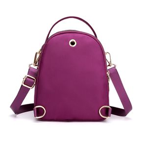 Nueva moda estilo occidental <span class=keywords><strong>de</strong></span> la <span class=keywords><strong>marca</strong></span> <span class=keywords><strong>mini</strong></span> mujeres hombro bolso mujer <span class=keywords><strong>mochila</strong></span> con el agujero del auricular - Product Image 5