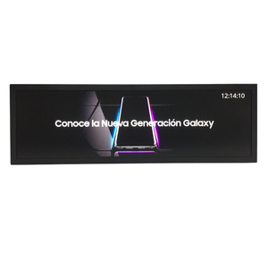 Pantalla <span class=keywords><strong>LCD</strong></span> de Barra Estirada para Publicidad, Video Wall para Autobús, Señalización Digital Montada en Pared, Pantalla <span class=keywords><strong>LCD</strong></span> Tipo Tótem - Product Image 1