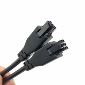 สายเคเบิลรูปสี่เหลี่ยมผืนผ้า43025ช่องเสียบ3.0ขนาดจิ๋วทรงสองแถว<span class=keywords><strong>2</strong></span> 4 6 8 10พินสายประกอบโมเล็ก - Product Image 2