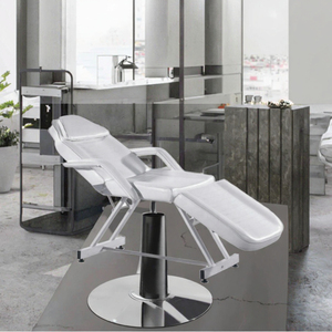 Table de massage électrique portable et inclinable à hauteur réglable pour spa et salon de beauté, avec éponge haute densité et appui-tête intégré - Product Image 3