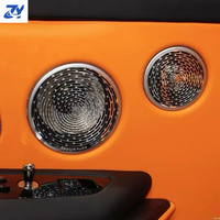 Panneau décoratif pour haut-parleur, cache-haut-parleur de gamme moyenne compatible avec Rolls Royce Dawn Phantom OE 51467487807 51467487808