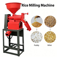Moulin à riz économique et broyeur de céréales 130 kg/h 150 kg/h avec fonction multi-cultures