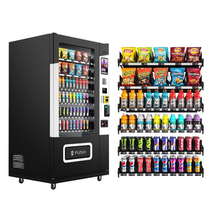 Máy bán hàng tự động jsk cho các mặt hàng bán lẻ với mã QR tiền mặt và thanh toán thẻ phù hợp cho thực phẩm và đồ uống - Product Image 2