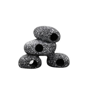 Aquariumdecoratie Keramische Stenen Evacuatie Grot <span class=keywords><strong>Aquarium</strong></span> Landschap Vissen En Garnalen Kweektank - Product Image 1