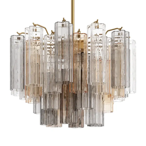 <span class=keywords><strong>Lampadario</strong></span> <span class=keywords><strong>a</strong></span> <span class=keywords><strong>Sospensione</strong></span> in Vetro Personalizzabile di Alta Gamma con Altezza Regolabile e <span class=keywords><strong>LED</strong></span> Dimmerabile - Product Image 1