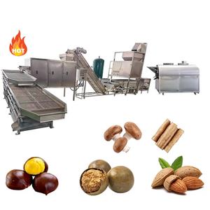 Joyshine automatico 50-250 KG/H singolo doppio rotativo castagno/noci/noci cibo condimento macchina per la produzione di torrefazione di noci - Product Image 1