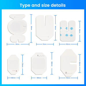 استخدام طبي شفاف فيلم خلع الملابس العناية بالجروح الرابع لاصق قنية تثبيت الجروح خلع الملابس - Product Image 3