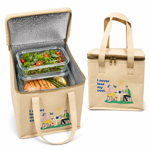 <span class=keywords><strong>Bolsa</strong></span> Térmica para Almuerzo, Personalizable con Logotipo, Simple, Casual, Lavable, de Papel Kraft Dupont, Aislada, Tipo Tyvek, para Congelador - Product Image 1