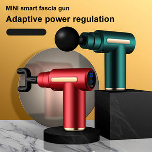 Herramienta de pistola de terapia física de percusión de mano pantalla táctil masajeador Fascial tejido profundo músculo cuerpo Mini cabeza de pistola de masaje - Product Image 2