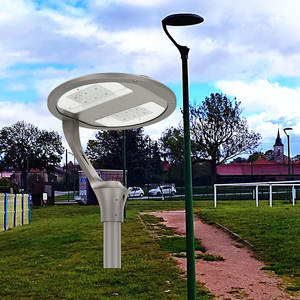 <span class=keywords><strong>Farola</strong></span> LED de 30 W, farolas de exterior de 30 W, iluminación de calle de 30 W, 4350lm con función DALI - Product Image 5