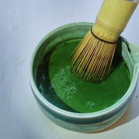 Poudre de thé vert Matcha de qualité 7A, thé instantané moulu à la pierre, pur et naturel, emballage sous vide, vente en gros