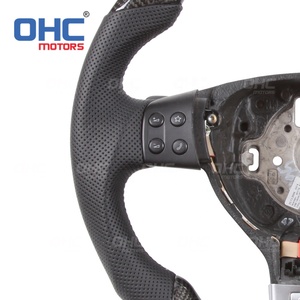 Volants en Fiber de carbone véritable OHC adaptés aux volants VW Volante <span class=keywords><strong>Golf</strong></span> <span class=keywords><strong>5</strong></span> Jetta MK5 <span class=keywords><strong>GTI</strong></span> - Product Image 4