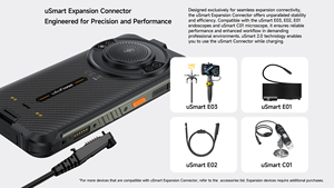 Téléphone robuste Ulefone Rugking 8+128 Go 5,99'' HD+ 9600 mAh Android 15 OS Smartphone en promotion 8MP avant + 50MP principal Caméra de téléphone portable - Product Image 6