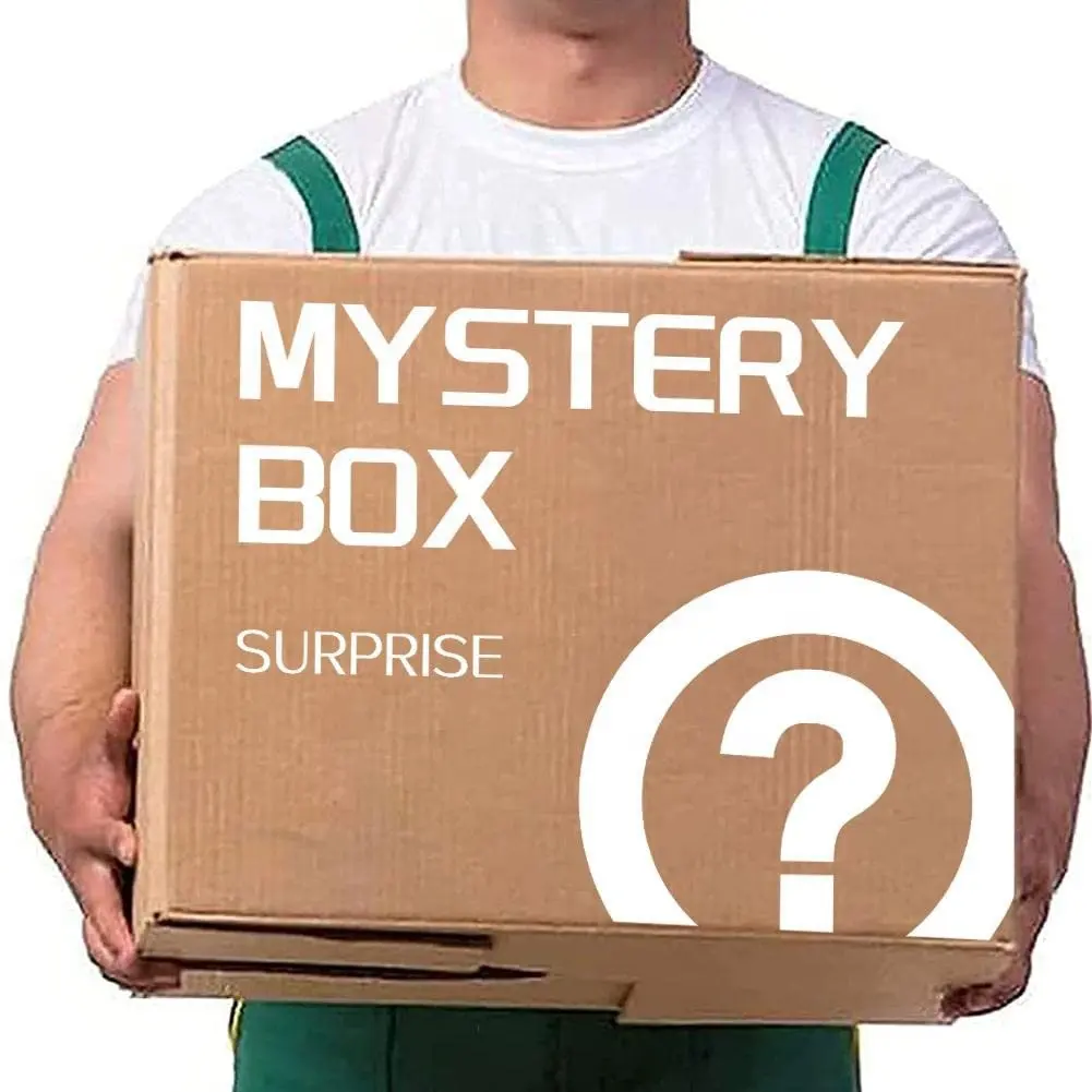 3C electronic products Mystery Gift Box has a chance to open:wireless Gaming earphones,Electric Folding bike ,drones, more gifts
