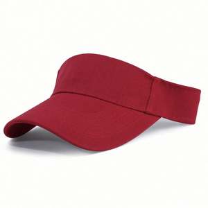 Casquette de soleil à large bord pour l'extérieur, couleur unie, été, unisexe, personnalisable, sport, cyclisme, respirante et confortable - Product Image 3