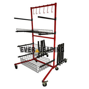 متعددة الوظائف السيارات بودي سوت المنقولة إصلاح متجر تخزين المتداول أجزاء السيارة عربة تخزين الرف - Product Image 1