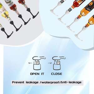 Food Grade Gold PP Plastic Torani <b>Coffee</b> Syrup Pump DaVinci 1 Liter Refillable Monin Syrup Dispenser Pump - Product Image 6