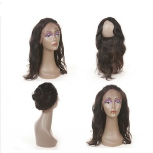 Vente en gros de tissages de cheveux humains brésiliens vierges Remy 360 pour closure, styles lisses et ondulés - Product Image 4