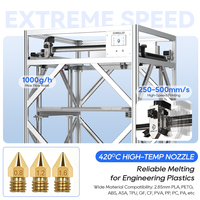 Imprimante 3D personnalisée Dowell DM12pro 1200 mm, grande taille, imprimante 3D industrielle haute vitesse, impression de modèles en fibre de carbone 500 mm/s