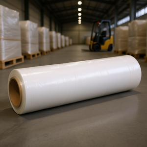 Film étirable manuel D0100HPQ89G 15 po x 1500 pi, 70 gauge, transparent, sans résidus, excellente résistance à la déchirure - Product Image 2