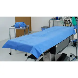 Phẫu thuật dùng một lần áo choàng vật liệu cuộn y tế không dệt vải bệnh viện Khăn trải giường