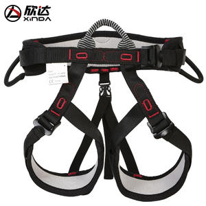 Arnés de Seguridad para Escalada Xinda, Negro, para Escalada en Roca, Montañismo y Trabajo en Altura - Product Image 4