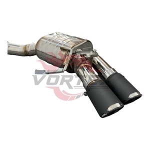 Échappement de performance Vortex SS304 Valvetronic pour Audi RS5 B9 2.9T 2019-2025, silencieux arrière de course avec embouts quadruples en fibre de carbone - Product Image 5