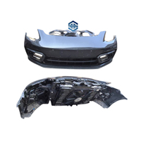 Conjunto de Radiador con Ventilador Electrónico y Marco Original de Segunda Mano para Panamera 971, para Reemplazo y Mejora del Automóvil