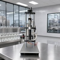 Machine de remplissage automatique de liquides pour parfums et huiles parfumées, dosage volumétrique précis et tâche d'emballage