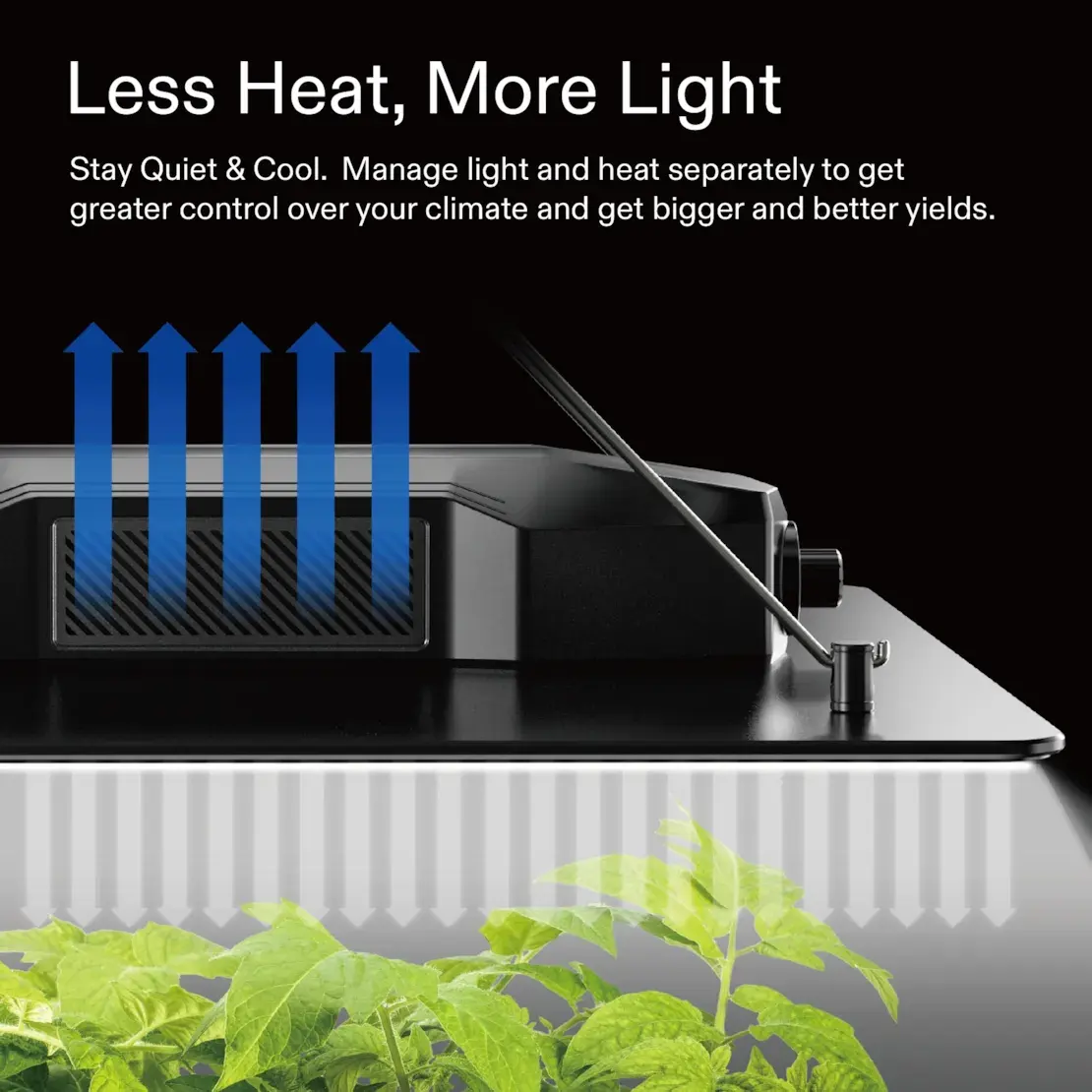 Hydroponic çadır için 3 yıl garanti ile topuzu kısılabilir Led Panel bitki yetiştirme lambaları tam spektrum