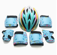 Ensemble de protection professionnel pour le roller et le vélo d'équilibre pour enfants, comprenant casque, genouillères et équipement de sécurité complet