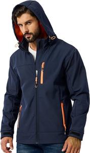 Soft shell Jacke für Männer Großhandel Fabrik Benutzer definiertes Logo Kleidung <span class=keywords><strong>Classic</strong></span> Style Soft shell Kleidung Sport jacke Wasserdichte Funktion - Product Image 3