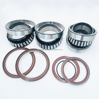 Kit de Unidad de Rodamiento de Cubo de Rueda Delantera y Trasera para Camión, de Acero Cromado Original, 804162.01.H195