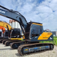 Excavadora Hyundai HX220S HX220HD de 22 Toneladas, Modelo 2024, Original, de Alta Calidad y a Bajo Precio, Excavadora Hyundai HX220S Usada en Venta