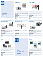 Kabinet Inverter Pembangkit Listrik Tenaga Surya Atap 110V, Saklar Transfer Otomatis 125A ATS Dual Power 2P 3P 4P QTQ6