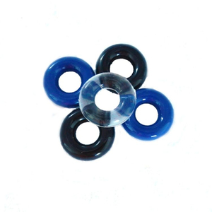Delayed Penis Ring Crystal Design Silicone Male <b>Vibrator</b> Waterproof Eco-Friendly Real Touch Feeling - Product Image 3