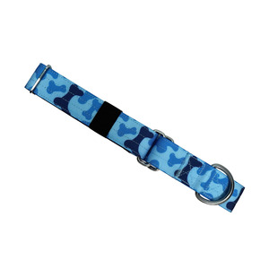 Bone Print <b>Martingale</b> Dog <b>Collar</b> Nylon Webbing Soft Inner Lining Adjustable Anti Pull Pet <b>Collar</b> Custom Available - Product Image 5