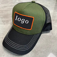 Casquette de baseball trucker à 6 panneaux en maille avec logo personnalisé imprimé, brodé ou en patch tissé, pour usage formel, pêche, extérieur, golf, sports, OEM, en gros