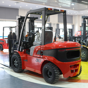Ücretsiz kargo yeni engebeli arazi 3 Ton dizel motor Forklift ağırlık çatal ucuz satılık Forklift