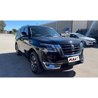 Accessoires de voiture adaptés à Nissan Patrol Y62 2010-2019 Mise à niveau au style 2020 Contient pare-chocs avant et arrière avec calandre capot