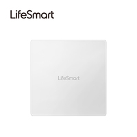 Interrupteur intelligent sans fil Wi-Fi LS069 pour système de maison connectée, commande à un bouton, autonomie de 1 an, portée 7-10m