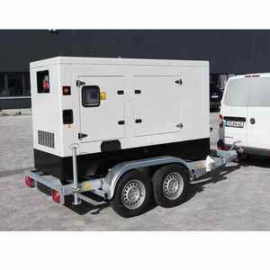 OEM Customizable Cum-mins 50kw 60kva Silent Mobile Trailer Generator for Construction Emergency Power MST-20GF Trailer - Product Image 4