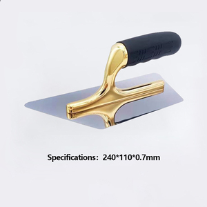 Factory Wholesale Art Paint Trowel Rounded-edge Finishing Knife Stainless Steel Painting Tools - Product Image 3