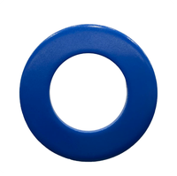 Rondelle plate en acier au carbone revêtue de PTFE, résistante aux produits chimiques et antirouille, pour boulons M6 M8 M10, quincaillerie