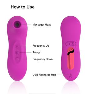 Vibratore Succhiante per Clitoride e Capezzoli, Stimolatore Clitorideo per Donne e Uomini, Giocattolo Erotico per Coppie Adulte - Product Image 2