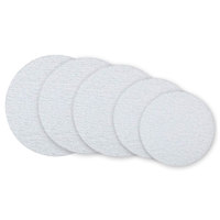 Papier abrasif sec haute dureté de fabrication industrielle, divers disques de papier de verre blanc, support OEM, épaisseur 10mm, 100mm, 115mm, 6mm