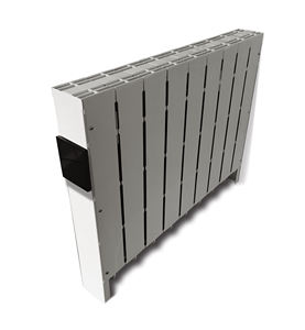 <span class=keywords><strong>Chauffage</strong></span> d'appoint mural en céramique et aluminium, 2000 W, avec minuterie numérique programmable, affichage LCD noir, bouton tactile, <span class=keywords><strong>chauffage</strong></span> inertiel - Product Image 3