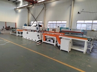 Machines à bois fabriquées en Chine trancheuse longitudinale de placage de plancher en bois massif