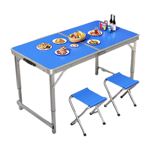 โต๊ะพับ 6 ฟุต โต๊ะพับคุณภาพสูง โต๊ะอลูมิเนียมอัลลอยด์สำหรับใช้งานกลางแจ้ง ดู<span class=keywords><strong>รีวิว</strong></span>ร้านค้า ความปลอดภัยและความทนทาน - Product Image 3